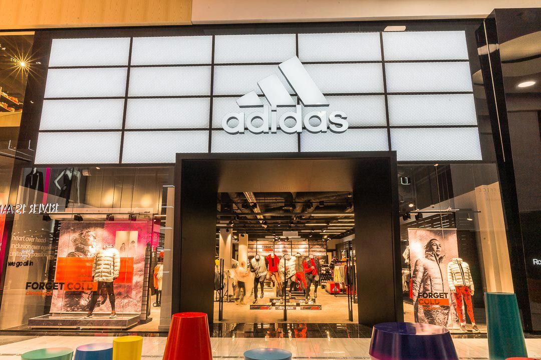 Adidas Mall of Scandinavia Entrance